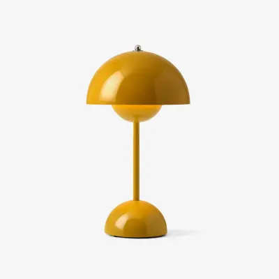 &Tradition - Flowerpot VP9 bärbar bordslampa Mustard