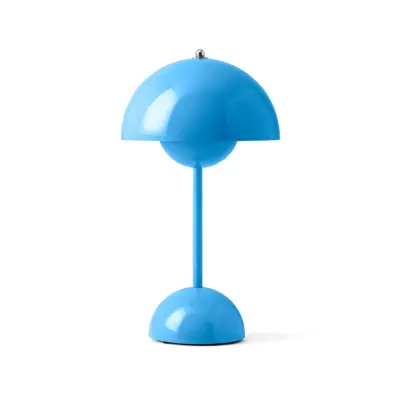 &Tradition - Flowerpot VP9 bärbar bordslampa Swim Blue