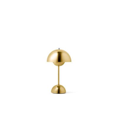&Tradition - Flowerpot VP9 Portable Bordslampa Brass-Plated