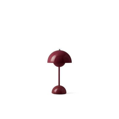 &Tradition - Flowerpot VP9 Portable Bordslampa Dark Plum