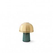 &Tradition - Raku SH8 Portable Bordslampa Blue Green/Brass