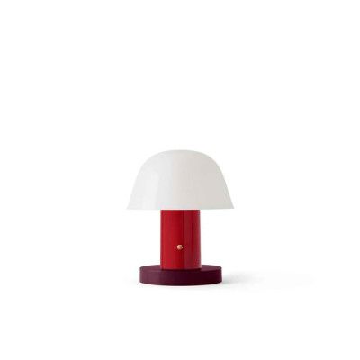 &Tradition - Setago JH27 Portable Bordslampa Maroon/Grape