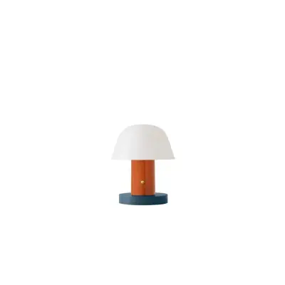 &Tradition - Setago JH27 Portable Bordslampa Rust/Thunder