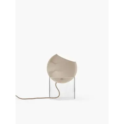 &tradition Topan Bordslampa VP13 Clear acrylic base Grey Beige