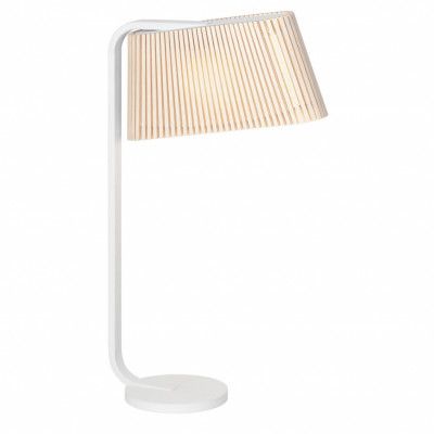 Owalo 7020 bordslampa, björk 50cm