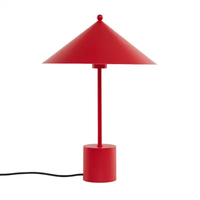 OYOY LIVING Bordslampa Kasa - Cherry Red Steel