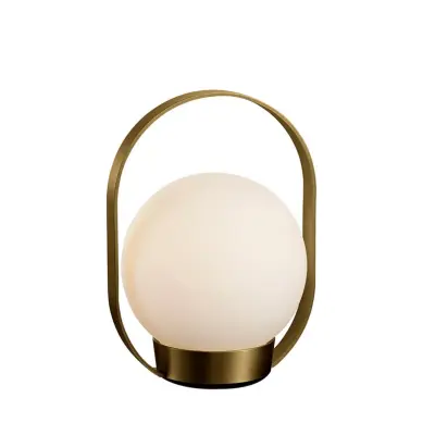 ANTIDARK - Palla T1 Portable Bordslampa Burnished Brass