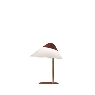 Pandul - Opala Mini Bordslampa Bordeaux/Brass