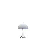 Panthella 160 Portabel bordslampa Chrome Blue Grey