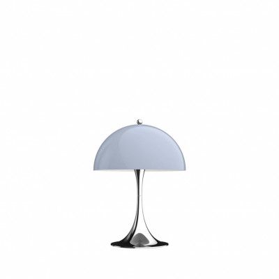 Panthella MINI bordslampa LED, grå/opal