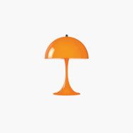 Panthella MINI bordslampa LED, orange