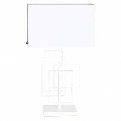 Paragon bordslampa, mattvit/vit 69cm