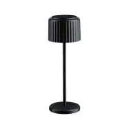 Else Solar LED-batteridriven bordslampa, svart, IP44 Paulmann - Vardagsrum - Modern - Aluminium - Med en ljuskälla
