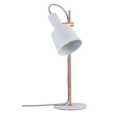 Paulmann - Haldar Bordslampa Vit/Copper