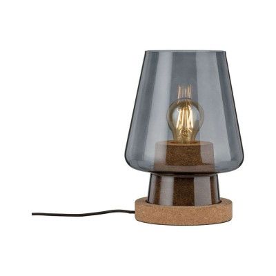 Paulmann - Iben Bordslampa Smoke/Cork