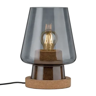 Paulmann - Iben Bordslampa Smoke/Cork