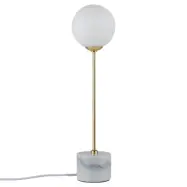 Paulmann - Moa Bordslampa Vit/Gold/Marble