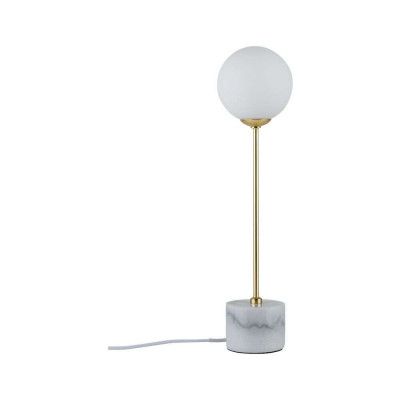 Paulmann - Moa Bordslampa Vit/Gold/Marble