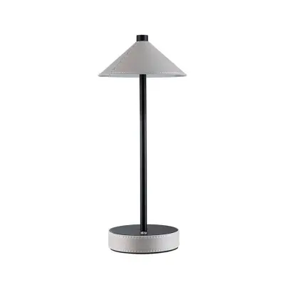 Paulmann - Pellini Portable Bordslampa Matt Svart/Beige