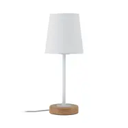 Paulmann - Stellan Bordslampa Vit/Trä