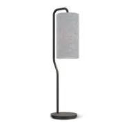 Pensile bordslampa svartstruktur E27