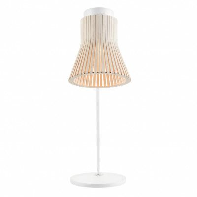 Petite bordslampa, björk 56cm