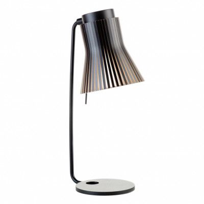 Petite bordslampa, svart 56cm