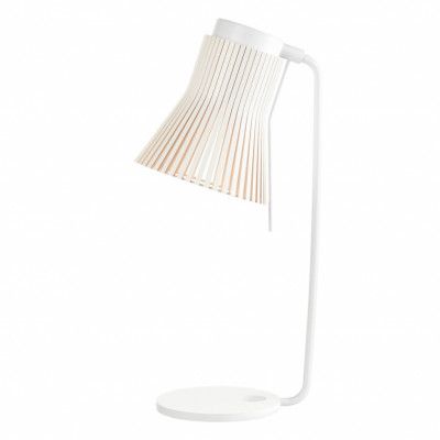 Petite bordslampa, vit 56cm