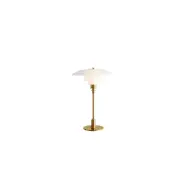PH 3½-2½ bordslampa, mässing/opal 45cm