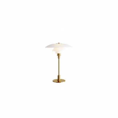 PH 3½-2½ bordslampa, mässing/opal 45cm