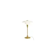 PH 3-2 bordslampa, mässing/opal 47,2cm