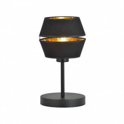 PIANO LN Bordslampa, Svart/Svart/Guld