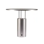 Piet Hein - Tempel280 LED-bordslampa, silver, höjd 24,5 cm