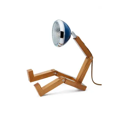 MR. WATTSON -  bordslampa Cobra BluePiffany Copenhagen