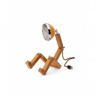 Piffany Copenhagen - Mr. Wattson Bordslampa Mini Ash/Mclaren Orange