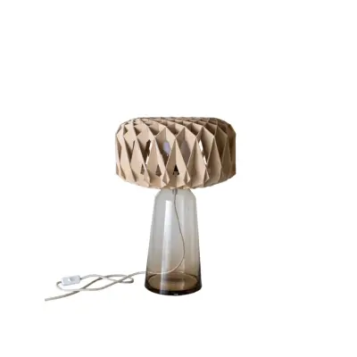 Pilke Signature 35 bordslampa amber/björk