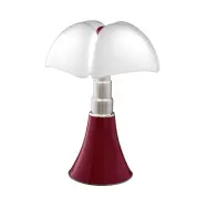 Pipistrello bordslampa, lila röd