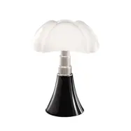 Pipistrello bordslampa, svart