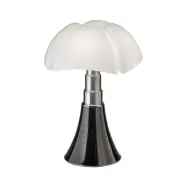 Pipistrello bordslampa, titanium