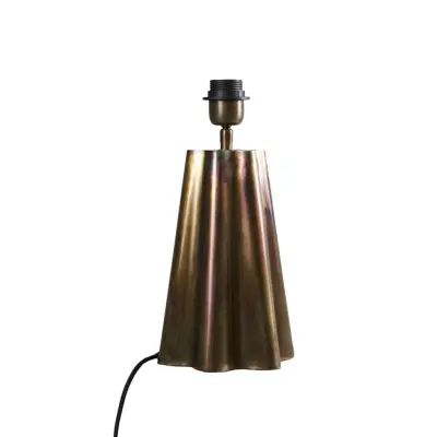 PR Home Aira lampfot Oil brass 34cm