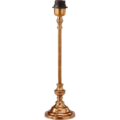 PR Home Andrea Lampfot Antikmässing 58cm