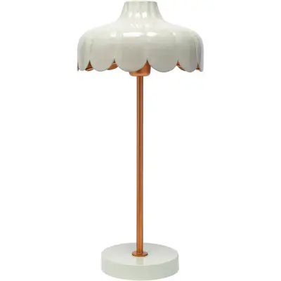 PR Home Wells bordslampa Beige/guld 50cm