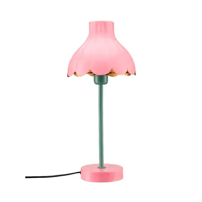PR Home Wera bordslampa Rosa/grön 47cm