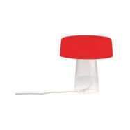 Prandina - Glam T1 Bordslampa Opal Red/Crystal