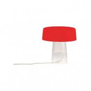 Prandina - Glam T3 Bordslampa Small Opal Red/Crystal