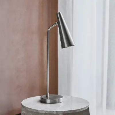 Precise bordslampa, silver, höjd 52 cm, E14 – House Doctor - Vardagsrum - Design - Metall - Med en ljuskälla