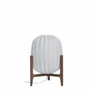 Prisma bordslampa, ask/vit linne 42cm