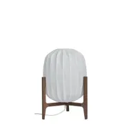 Prisma bordslampa, ask/vit linne 42cm