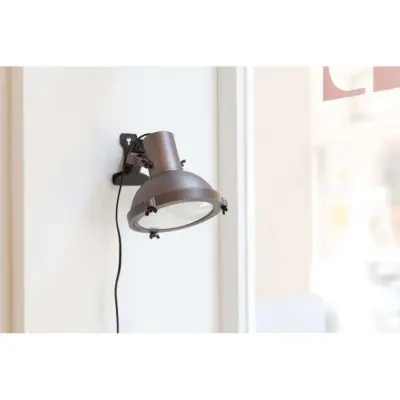 Projecteur 165 Vägg-/Bordslampa Mocca Nemo Lighting - Kök - Industristil - Aluminium