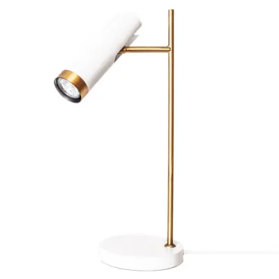 Puls bord H49cm Matt vit